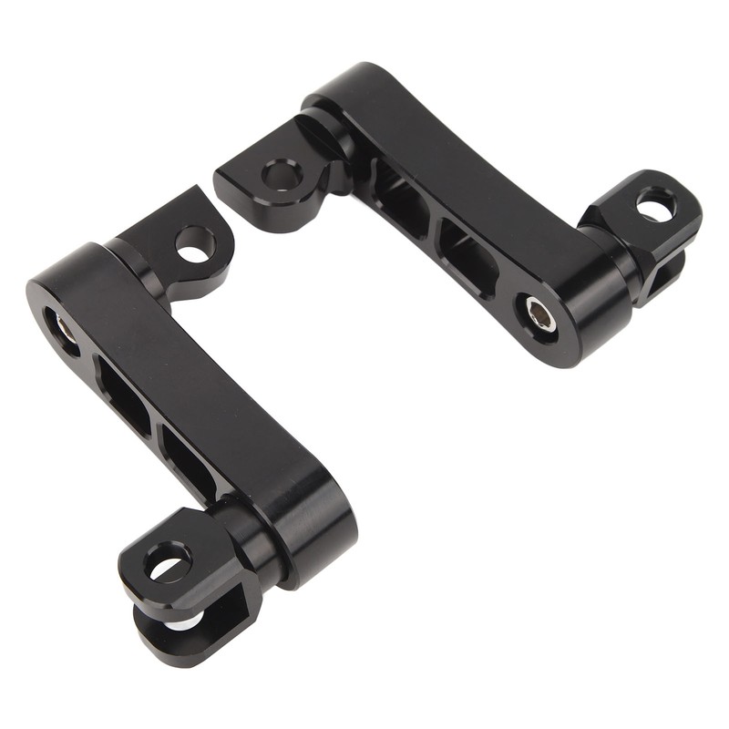 Motorcycle Foot Peg Highway Bracket 360° Adjustable Rugged Foot Peg