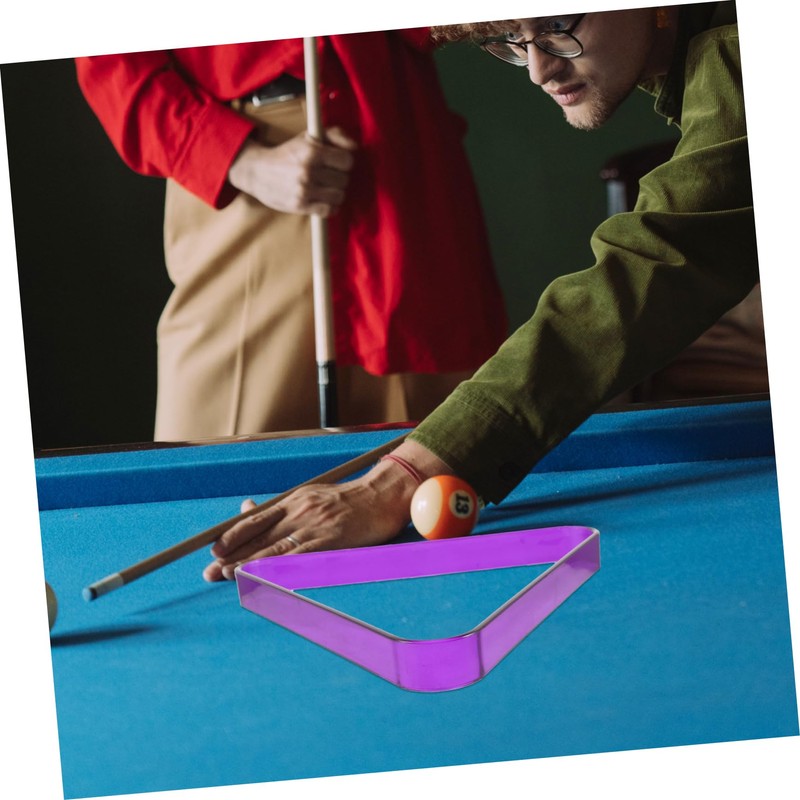 Mipcase Table Billiard Rack Durable Pool Triangle Rack for Snooker
