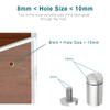 Stainless Steel Standoff Screws, 20Pcs 1/2 x 1 Inch Wall