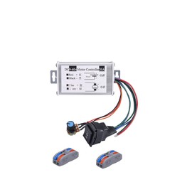 PWM DC Motor Speed Controller 9V 12V 24V 36V 48V 60V, Brush Motor Driver Control Module, Variable Speed Regulator with Forward-Reverse Switch, DC Motor PWM Dimmer Governor 20A (1200W 20A)
