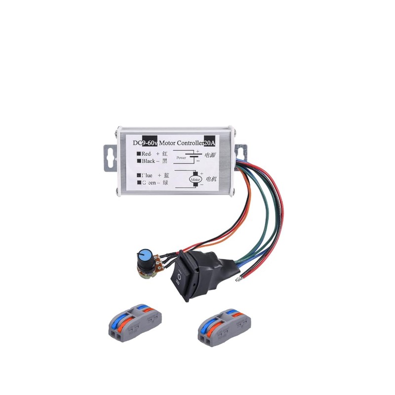 PWM DC Motor Speed Controller 9V 12V 24V 36V 48V