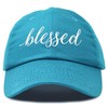 DALIX Blessed - Gorra de béisbol para mujer (algodón suave),