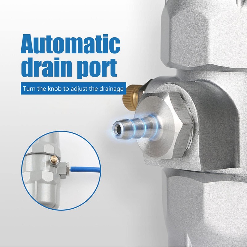 Jeffergarden Zero Gas Consumption Auto Drain Trap Water Pneumatic Screw