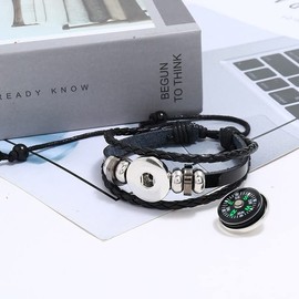 Bracelet with Compass Bracelet for Camping Survival Adventure Hiking Tourism Fishing Hunting