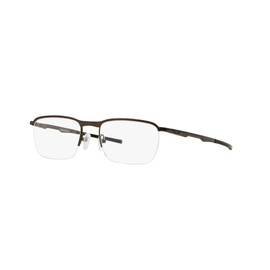 Oakley Men's OX3187 Conductor 0.5 Rectangular Reading Glasses, Pewter, 53mm + 1