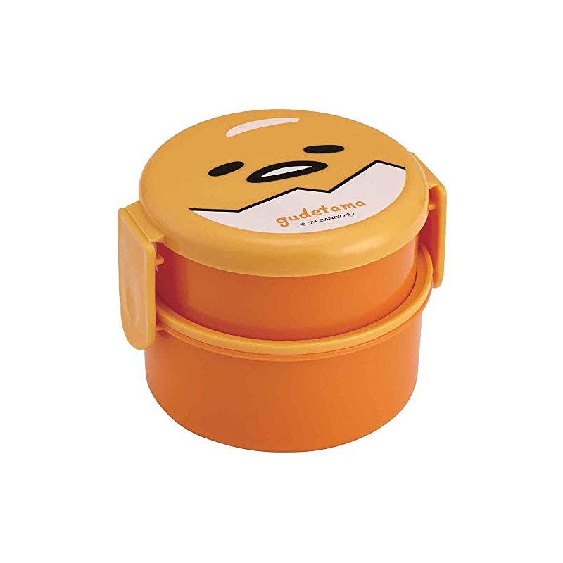 Skater Sanrio Gudetama Face Lunch Bento Box