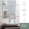 Neue Design Mood Rectangular Bathroom Mirror Wall Mounted (20 x