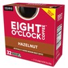 Eight O'Clock Coffee Hazelnut Single-Serve Keurig K-Cup Pods, Medium Roast
