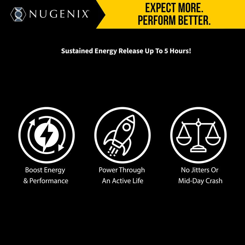 Nugenix Cellular Energy - Energy Supplements - L-Carnitine and L-Tartrate,