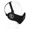 Yzpacc Airsoft Half Face Mask and Hat Set, Steel Mesh