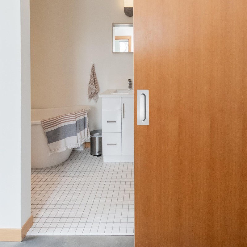 Cozy Tower 7 Inch Recessed Flush Finger Pulls Pocket Door