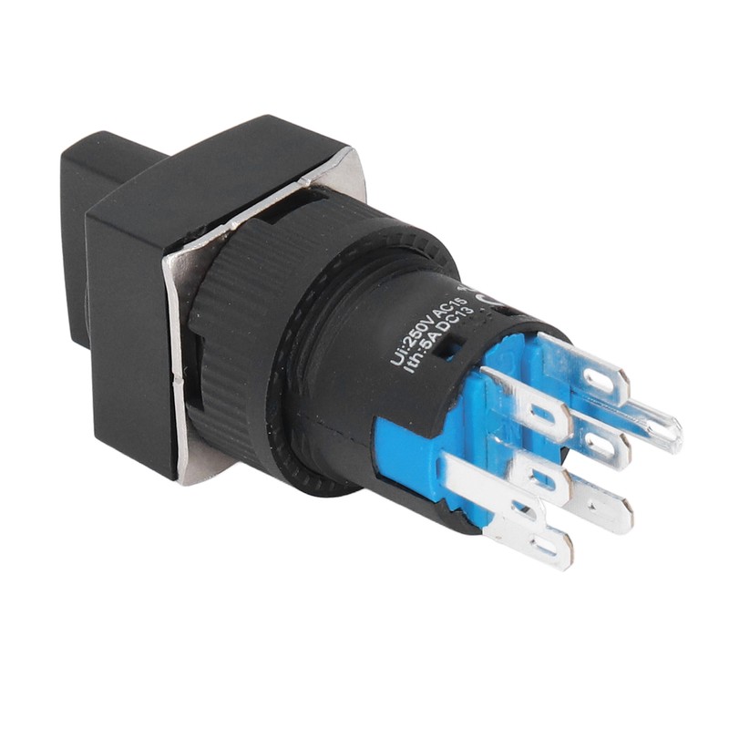 25Pcs Knob Selector Switch Self Locking 3 Speed with Light