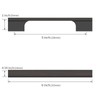 Asidrama 10 Pack 5 Inch(128mm) Oil Rubbed Bronze Kitchen Cabinet