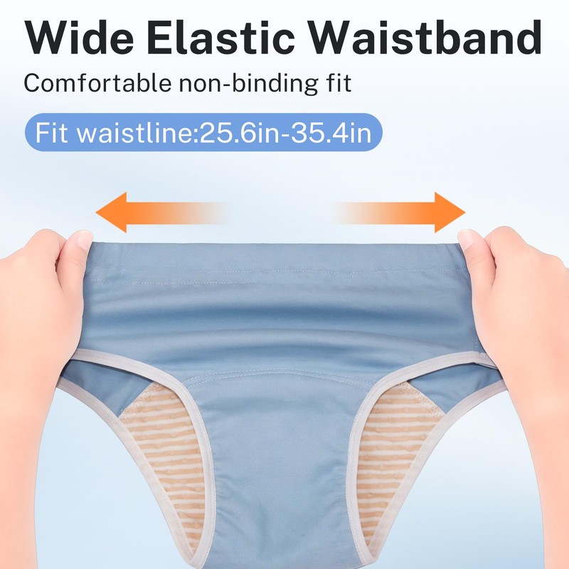 Reusable Adult Diapers,Washable Incontinence Underwear for Women – Reusable Leak