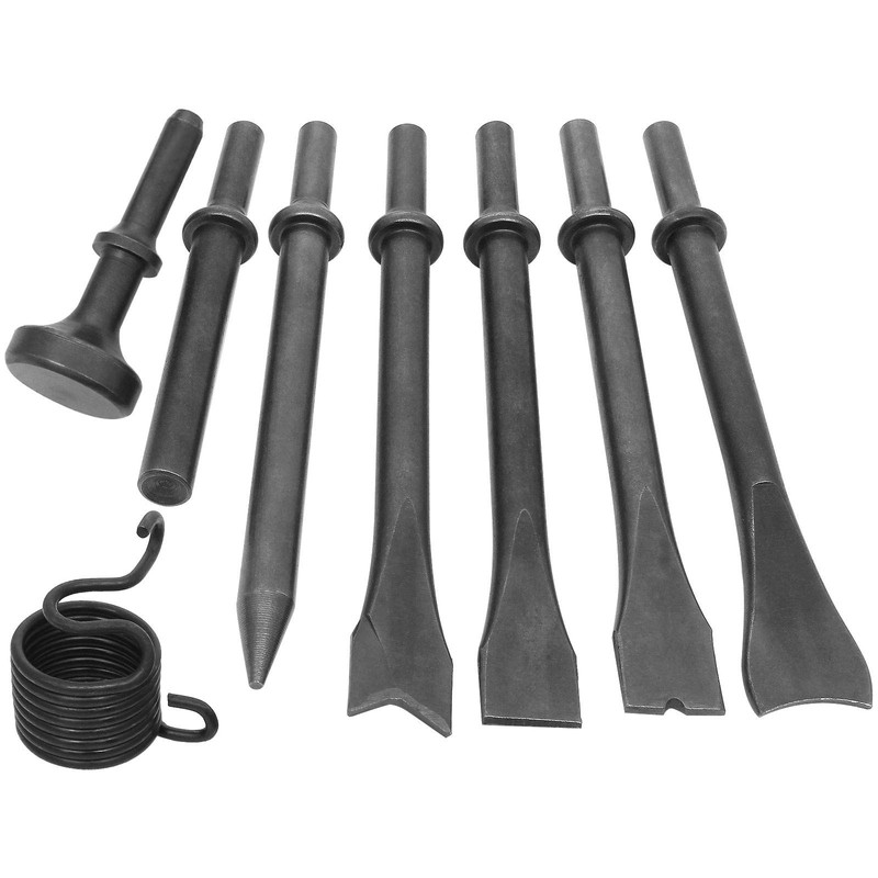 8 Piece Air Chisel Set Pneumatic Chisel Air Hammer Punch