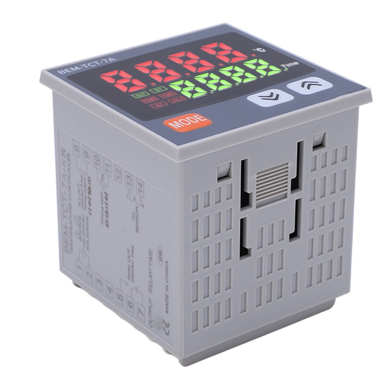 Digital Display Temperature Controller Relay Output Thermostat for Heat Press