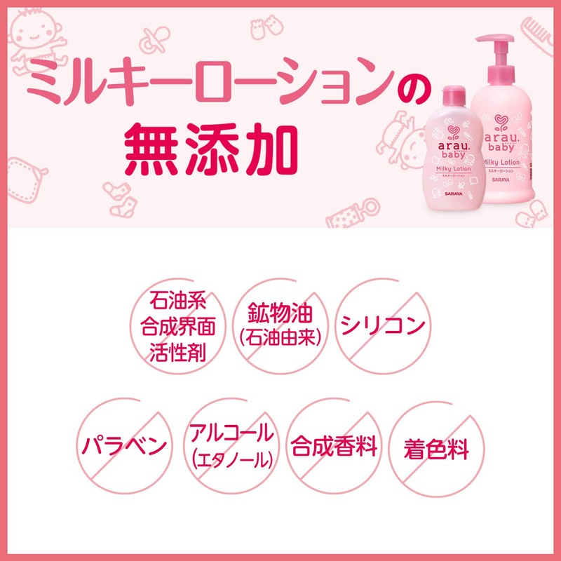 Arau Baby Milky Lotion 10.1 fl oz (300 ml)