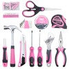 Pink Tool Kit 69 Piece Tool Kit for Women Small
