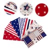 ABOOFAN 2sets Us Flag Cotton DIY Fabric Muslin Sewing Fabric