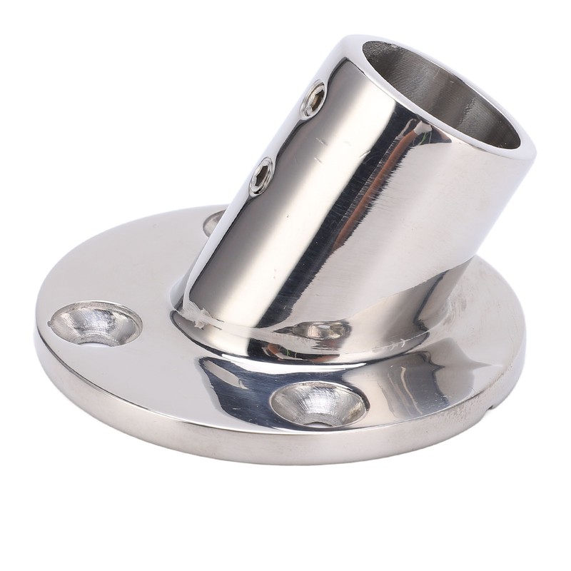 Boat Handrail Round Base Fitting 316 Stainless Steel Marine Hardware