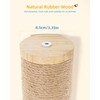 2-Pcs 34'' Wall Mounted Cat Scratcher for Large Cats, Tall