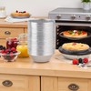 Wyjuan 50 Pcs Small Pie Tins, Round Tart Pie Foil