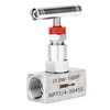 TAISHER 1PCS 304 Stainless Steel High Pressure Straight Needle Valve