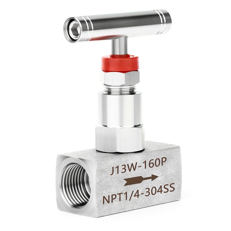 TAISHER 1PCS 304 Stainless Steel High Pressure Straight Needle Valve