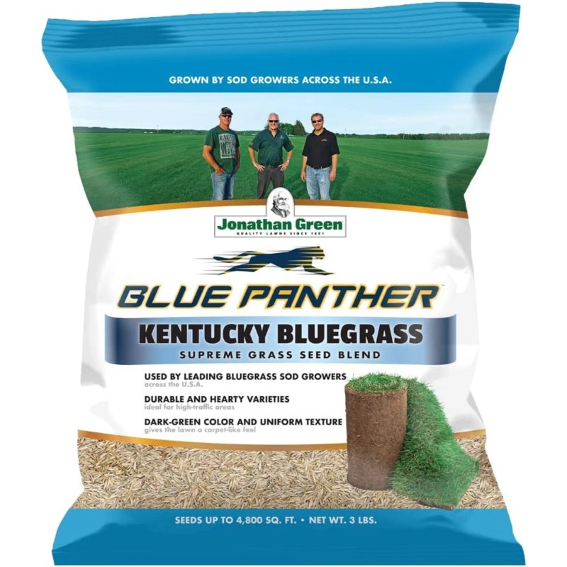 Jonathan Green Blue Panther Kentucky Blue Grass Blend Seed Mix,