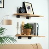 VEVOR Floating Shelf Brackets 10 Inch, 6 Pack Heavy Duty