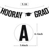 Hooray Grad Banner, Congrats Grad/Class of 2025, PHD/MBA/College Graduation Party