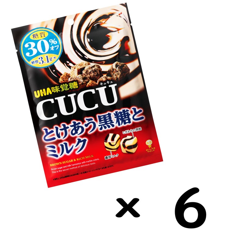 Mikakuto Cucu Tokerai Brown Sugar and Milk, 2.8 oz (80