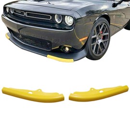 sportuli Front Bumper Lip Splitter Protector Replacement for 2015-2020 Dodge Challenger Scat Pack