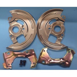 AUTO CITY CLASSIC GM Disc Brake Caliper Brackets + Backing Plates Dust Shields A Body