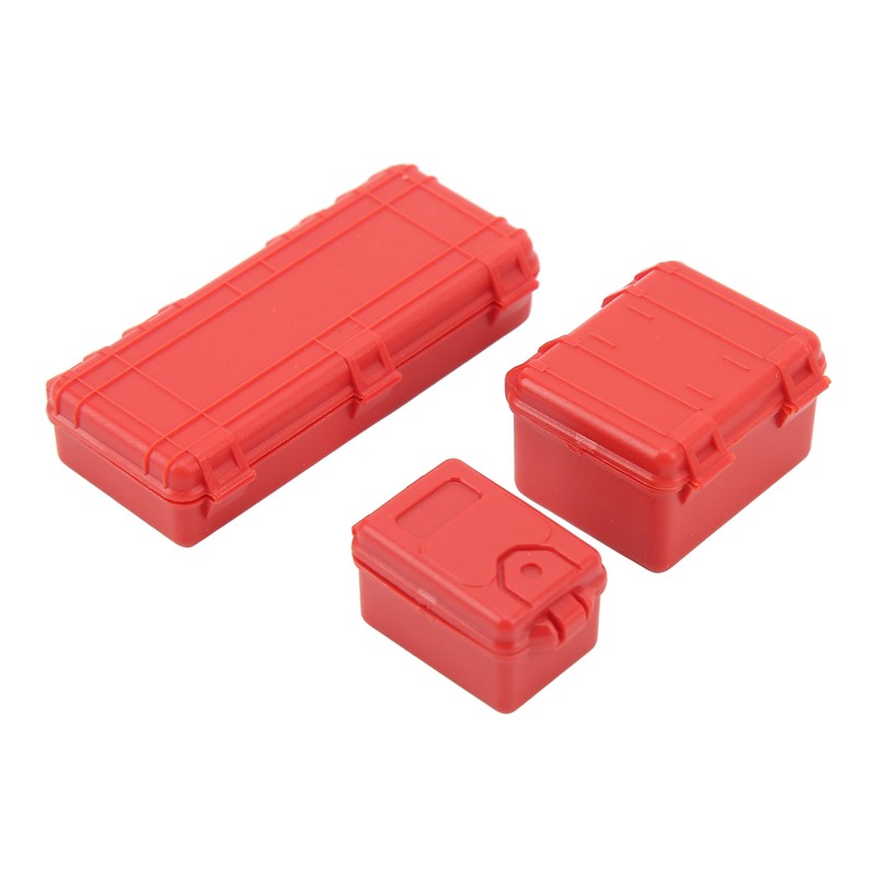 3 Pcs RC Car Simulation Luggage Case Large Medium Small