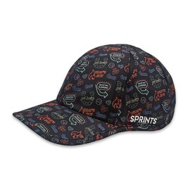 Sprints Race Valentine's Day Performance Running Cap | The Lightweight, Quick Dry, Sport Hat, One Size, Unisex (Electric Love)