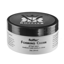 Roffler Men's Barber Salon Forming Styling Hair Cream, Medium Hold, 2 Ounce