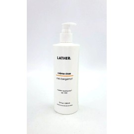 LATHER Modern Apothecary Creme Rinse Conditioner 12 oz Dispenser Bottle w Pump