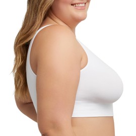 Just My Size Women's Pure Comfort Bra Opaque, White