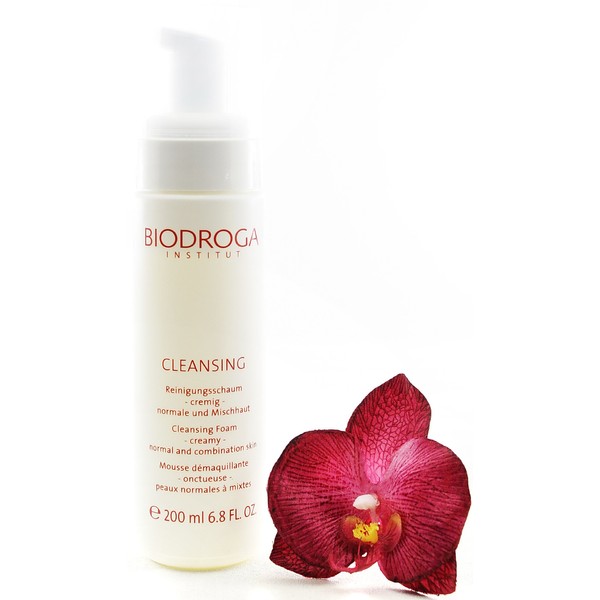 Biodroga Cleansing Foam Creamy Normal and Combination Skin 200ml/6.7oz (Salon Size)