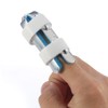 4-sided Finger Splint, Finger Support Brace Finger Stabilizer with Adjustable