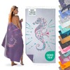Sun Drunk Turkish Beach Towel XL Seahorse Rose - Cotton