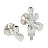 Schell Comfort Double Pack 1/2 Inch Angle Valve Plus Combination