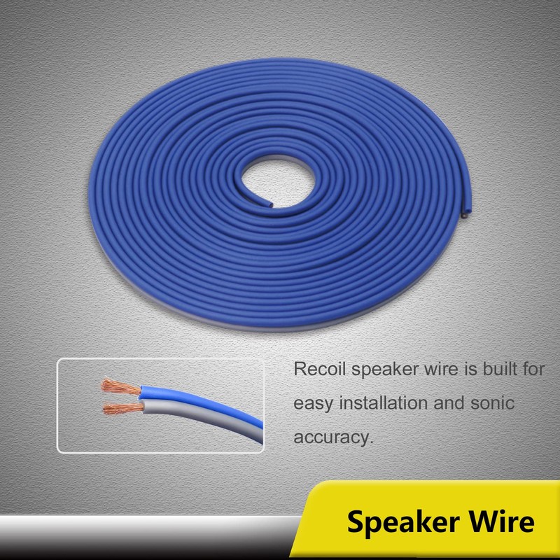Recoil RCK0D True 1/0 Gauge Car Audio Dual Amplifiers CCA