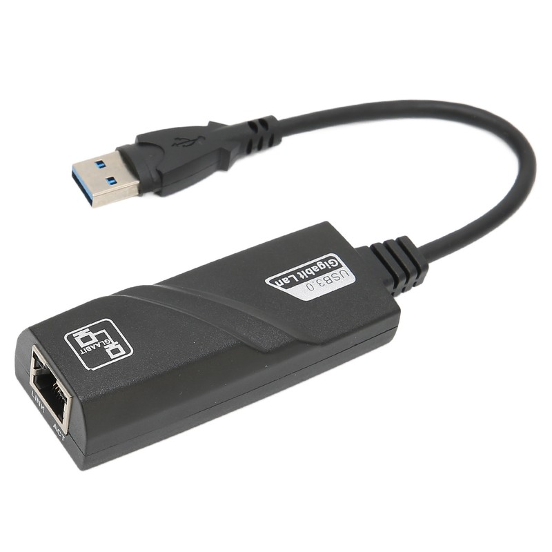 Ethernet Adapter 1000Mbps Fast Transmission Stable Internet Small Portable Wired