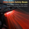Zeekpowa Bicycle Rear Light with Brake Light Function - LED
