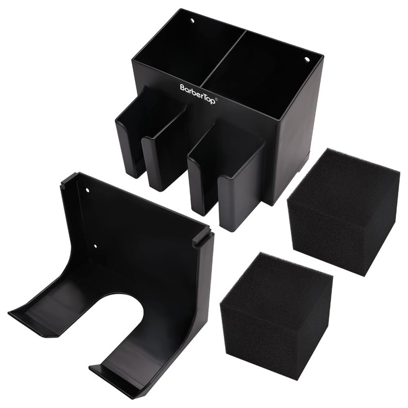 BARBERTOP Soporte para cortapelos (negro)