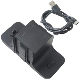 6-in-1 Charging Dock Charge Stand Station Fit for Joy-Cons, Controller Charger Fit for Switch Pro Controller with Charging LED Indicator, 2 USB C Ports