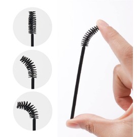 Disposable Mascara Wands, Eyelash Brush Spoolies for Eyebrow Eye Lash Extension (Rose,50pcs)