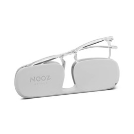 Nooz Gafas de lectura óptica, forma cuadrada, lectores de lupa para hombres y mujeres - Colección Dino Model Essential, Cristal, +1.5